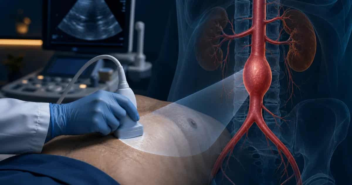 Erkeklerde aort anevrizması: 10 dakikalık ultrason kimlere gerekir?