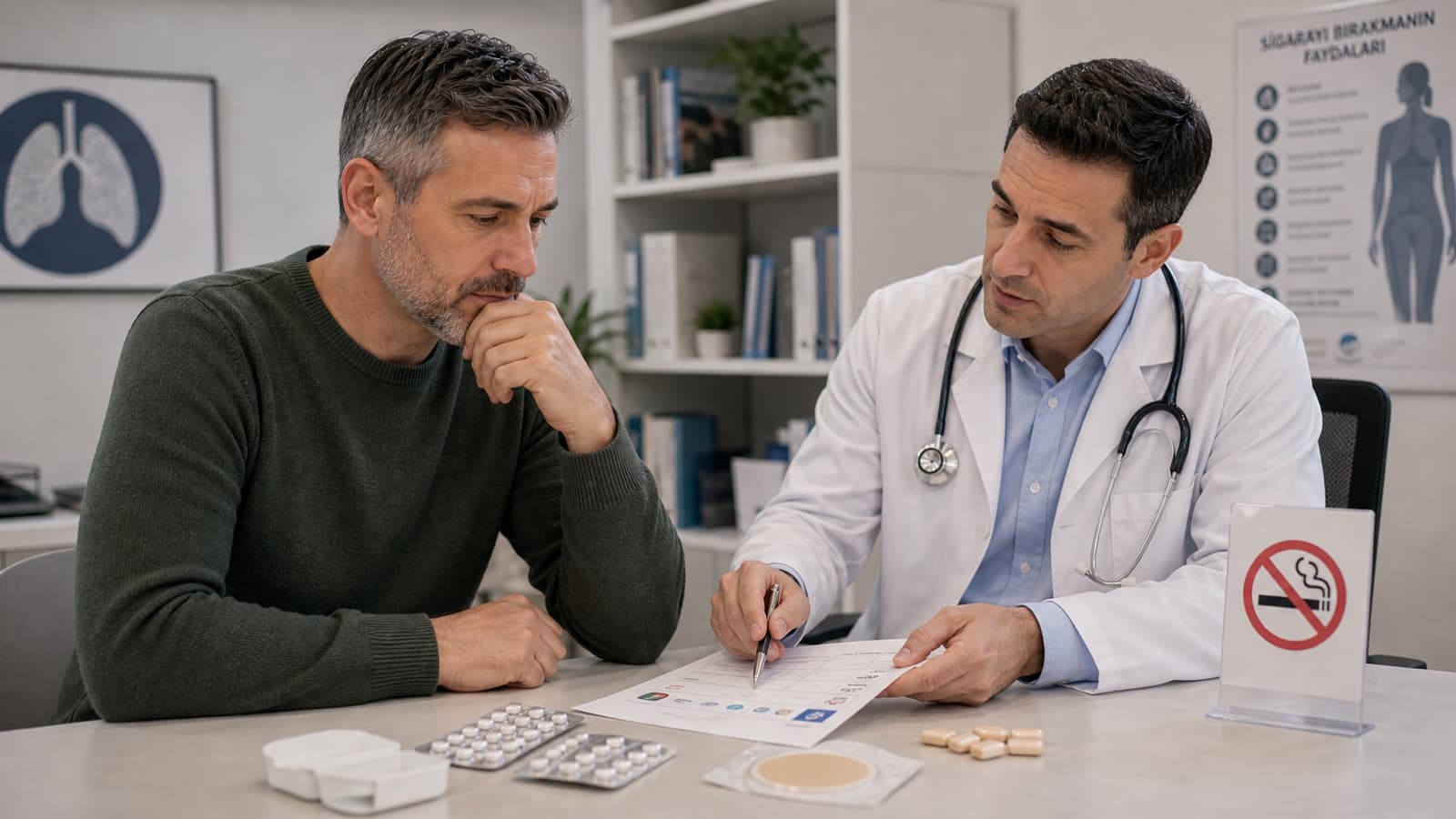 Sigara Bırakma: Vareniklin, Bupropion ve NRT — Kanıtlı Yaklaşım