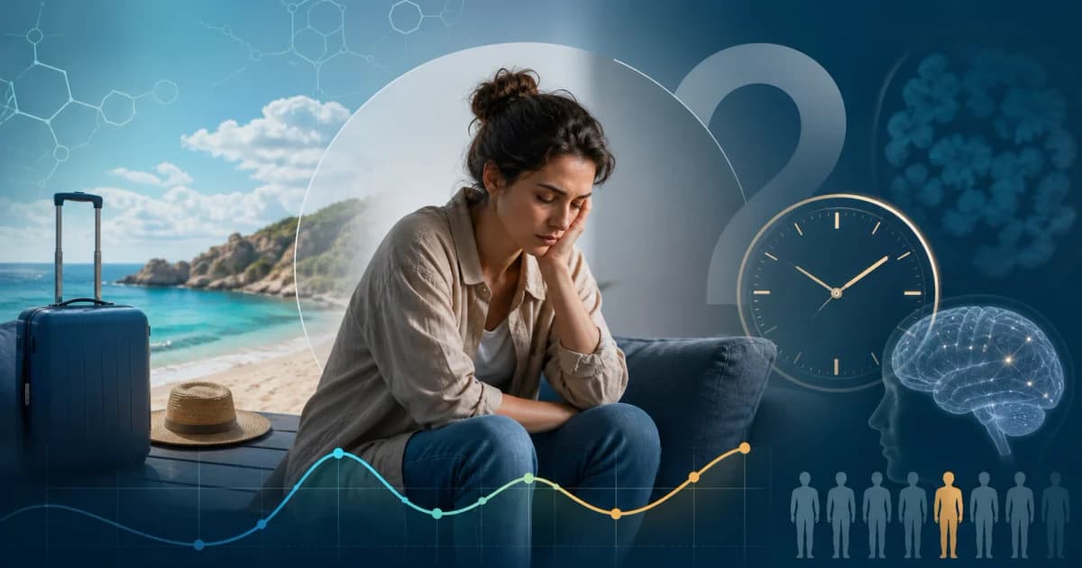Tatil dönüşü keyifsizlik: depresyondan nasıl ayırt edilir?