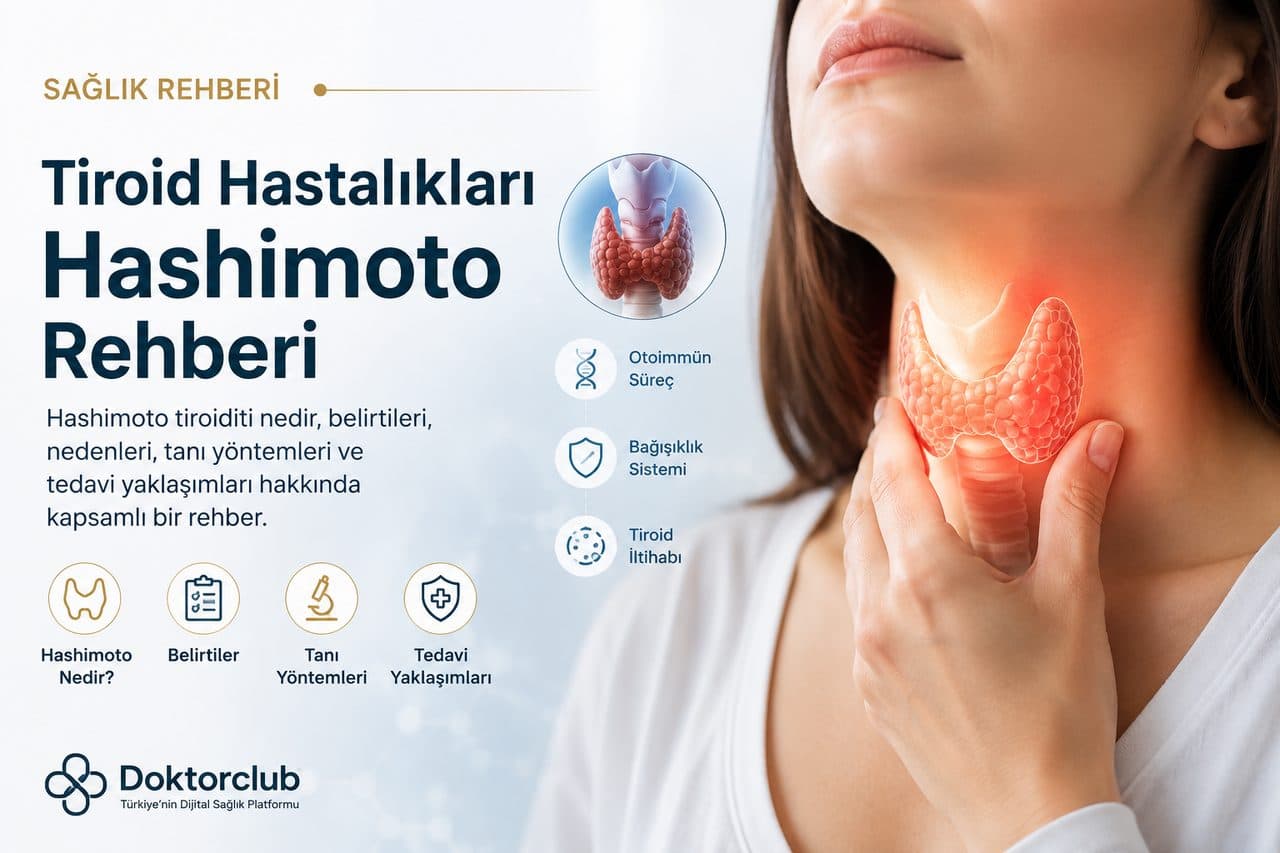 Tiroid Hastalıkları ve Hashimoto Rehberi: Belirtiler, TSH, Tedavi ve Beslenme