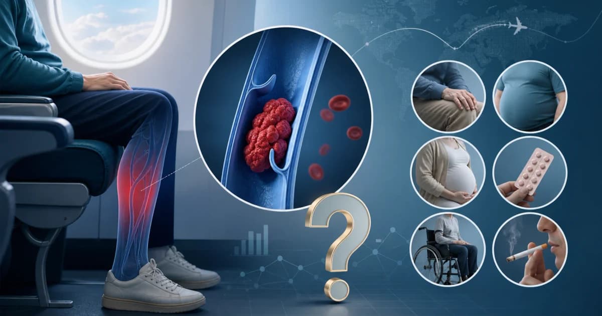 Uzun yolculukta bacak pıhtısı riski kimlerde artar?