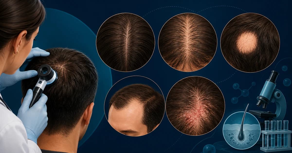Saç Dökülmesi Ne Zaman Hastalık Belirtisidir? Tipler, Testler ve Kırmızı Bayraklar