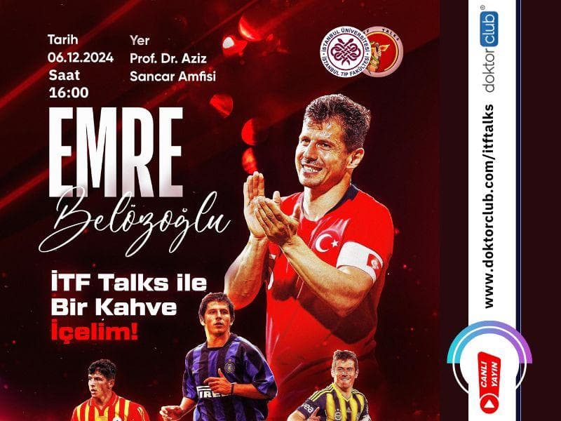 İTF Talks - Emre Belözoğlu kapak görseli