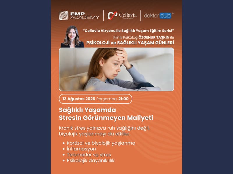 Sağlıklı Yaşamda Stresin Görünmeyen Maliyeti kapak görseli
