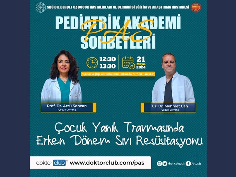 Çocuk Yanık Travmasında Erken Dönem Sıvı Resüsitasyonu kapak görseli