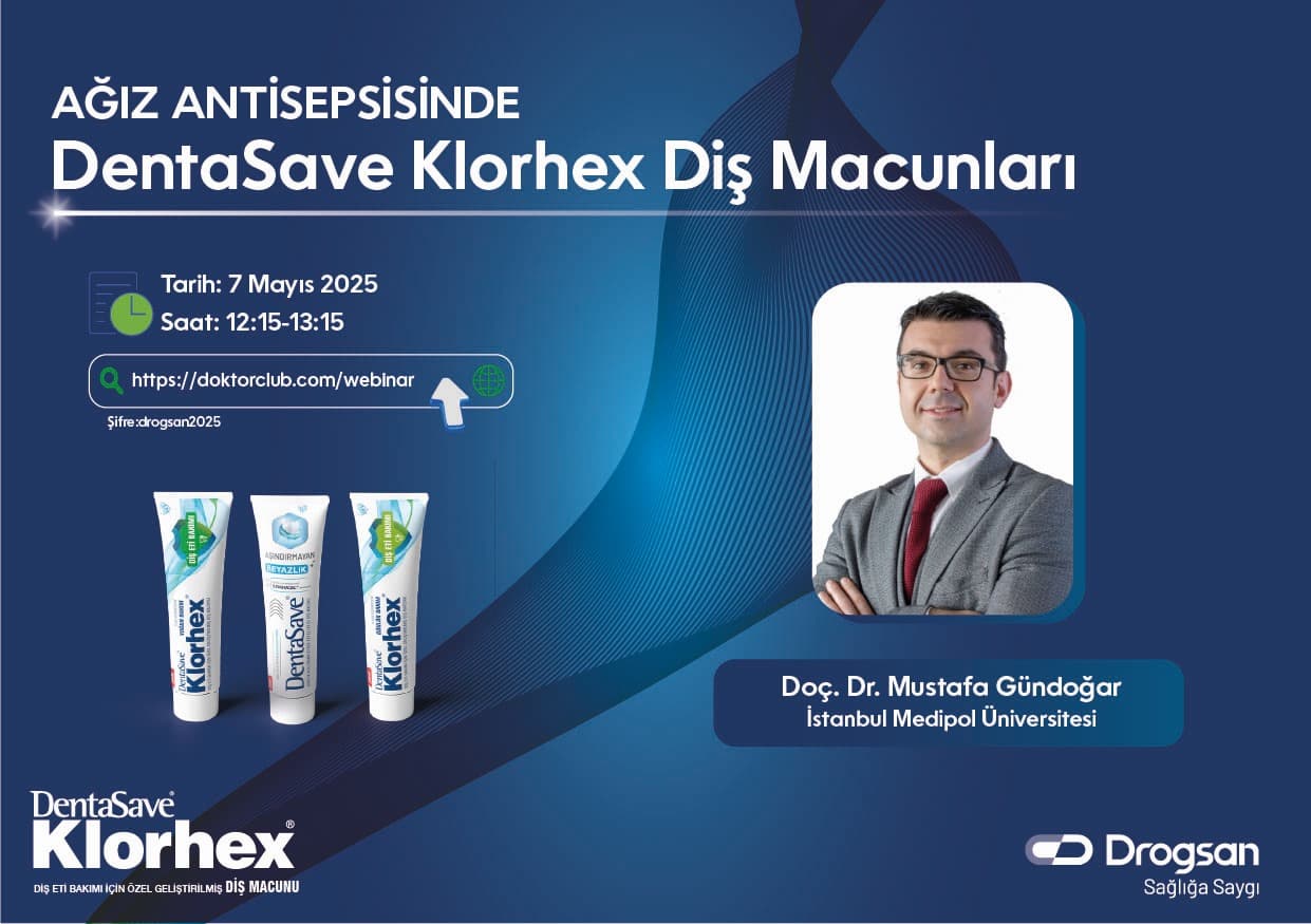Ağız Antisepsisinde DentaSave Klorhex Diş Macunları kapak görseli