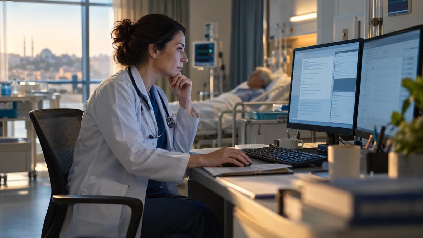 Hastanede Büyük Dil Modelleri: Doktor Notlarına Yapay Zeka Yardımı