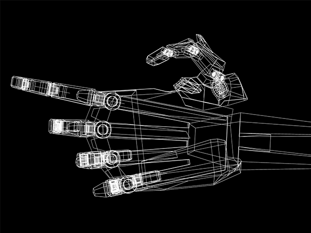 Robotik El için Parmağa Özel Dokunsal Geri Bildirim Sağlayan Kol Bandı