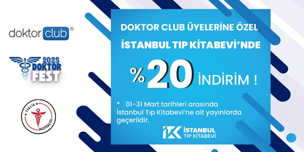 İstanbul Tıp Kitabevi Doktorclub Üyelerine Özel %20 İndirim Sunuyor!